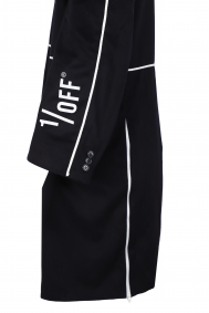 1 OFF 31193-04 Coat contrast piping