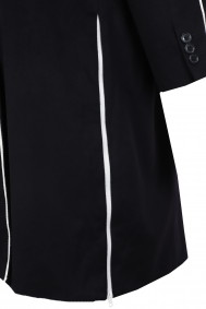 1 OFF 31193-04 Coat contrast piping