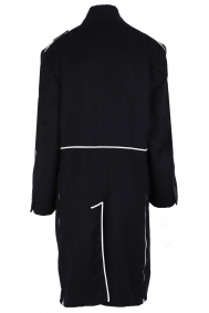 1 OFF 31193-04 Coat contrast piping
