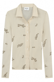 Olaf Hussein wmn-aop-sheer-shirt