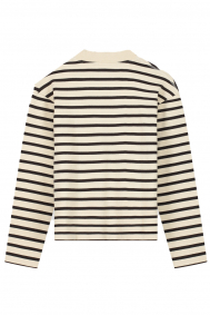 Olaf Hussein Wmn stripe sweatshirt