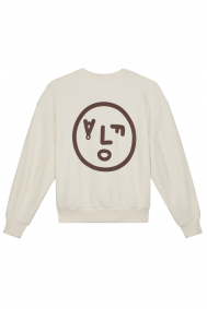 Olaf Hussein Wmn face crewneck